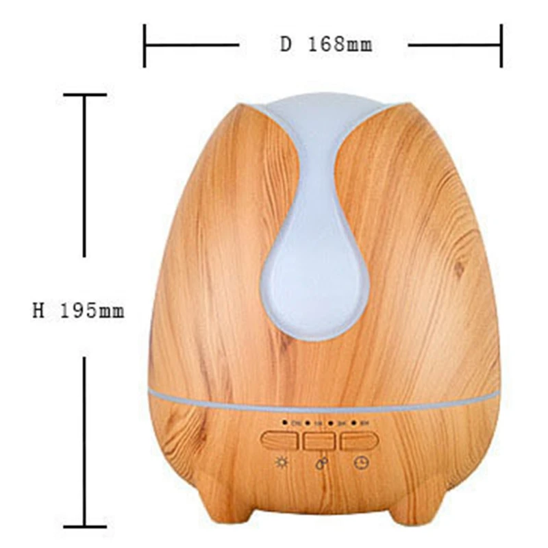 500 мл диффузор эфирного масла Ароматерапия Арома увлажнитель древесины