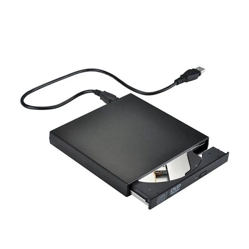 Новый Популярный USB внешний DVD CD RW дисковый проигрыватель привод для ПК ноутбука |