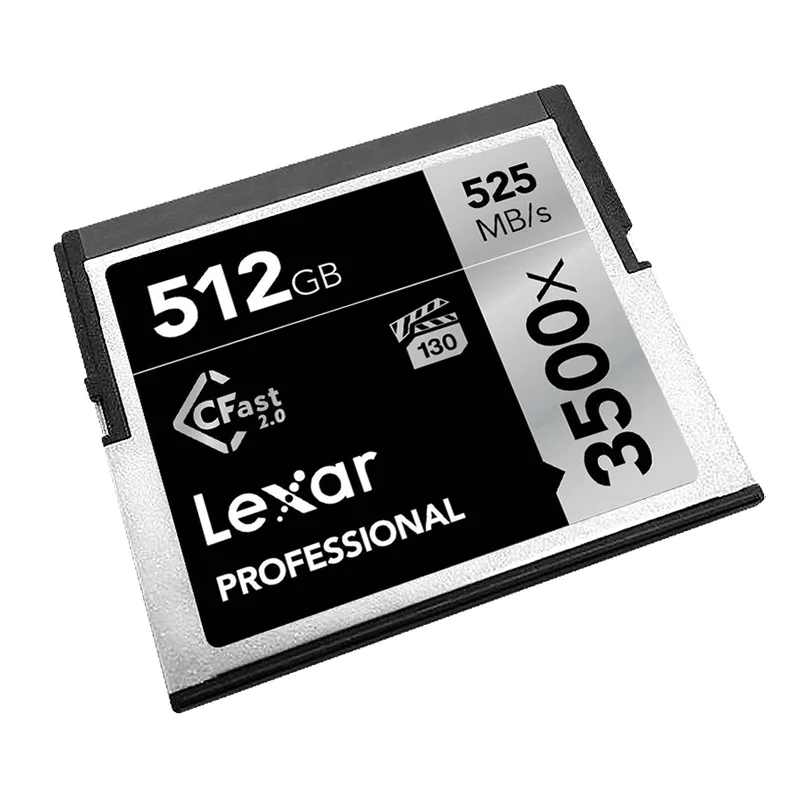 Оригинальная карта памяти Lexar 3500X CF 525 128 64 ГБ 256 512 CFast 2 0 профессиональная камера
