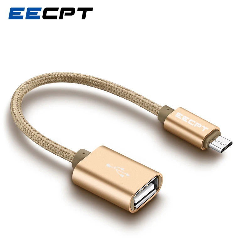 Адаптер Micro USB EECPT для быстрой зарядки и передачи данных адаптер OTG смартфонов Samsung