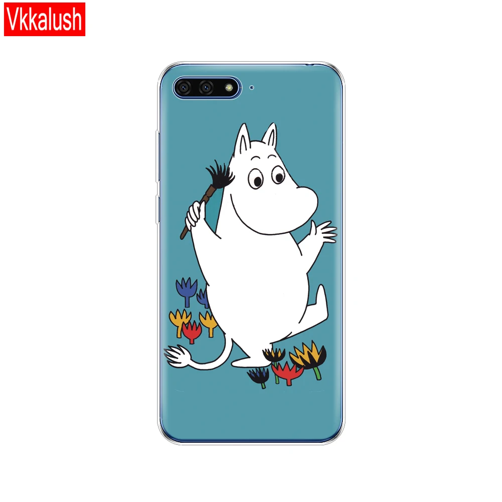 Силиконовый чехол для huawei Y6 чехол 5,7 дюйма Atu-L21 чехол для huawei Y6 Prime задняя крышка Защитный Мягкий ТПУ - Цвет: 80042