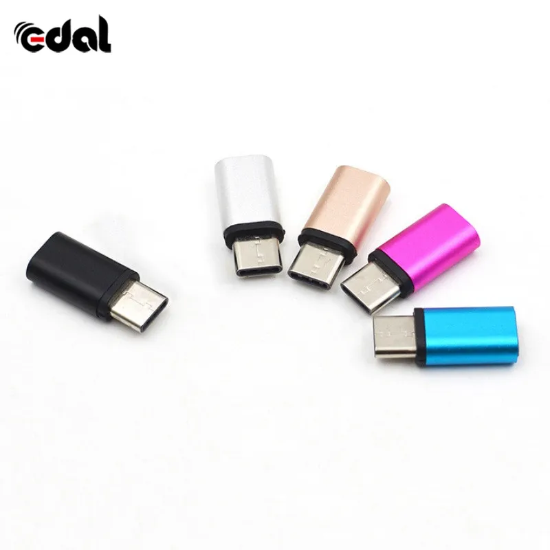 2 шт. переходник с USB 3 1 Type C папа на Micro мама OTG разъемом| |