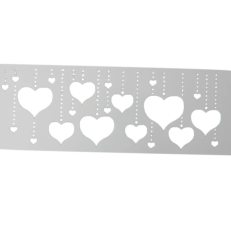 Танцующие сердца торт трафарет боковой Свадебный Фотофон|cake decorating stencil|decorative