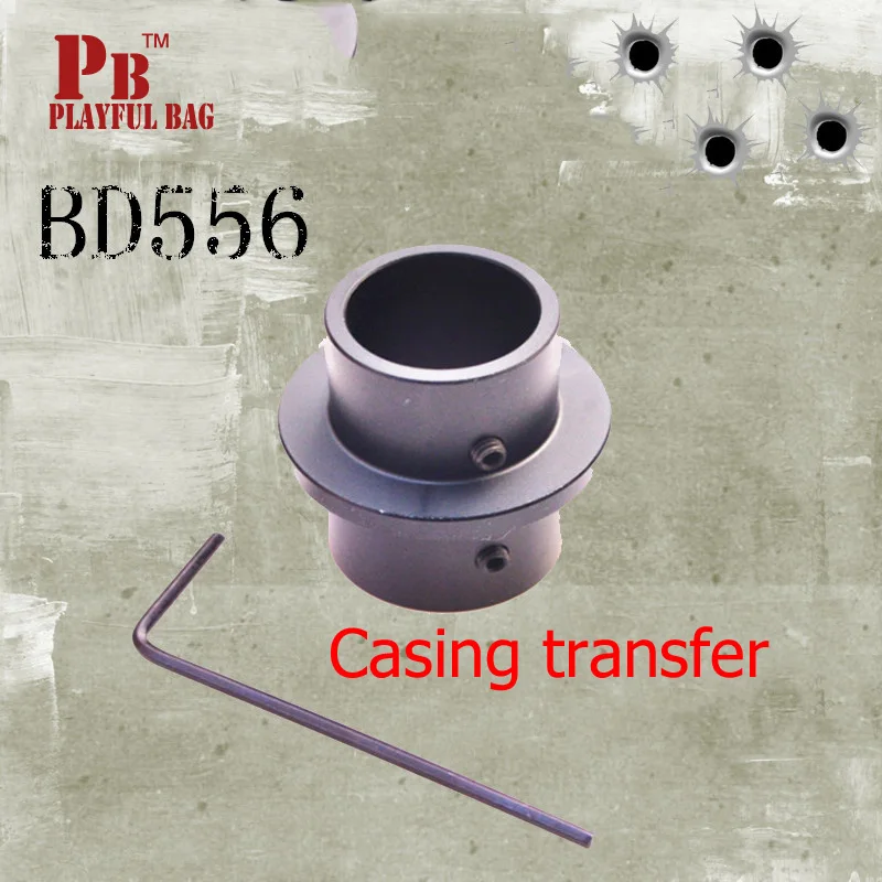 

PB Playful bag Toy electric water gun gel ball guns blaster of BD556 casing transfer stable ring upgrade material accessories