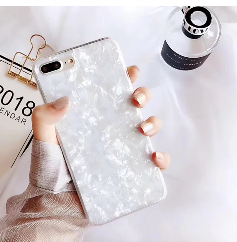 Чехол для телефона YY Fantasy Girl SeaShell с узором iphone XS R Блестящий силиконовый TPU