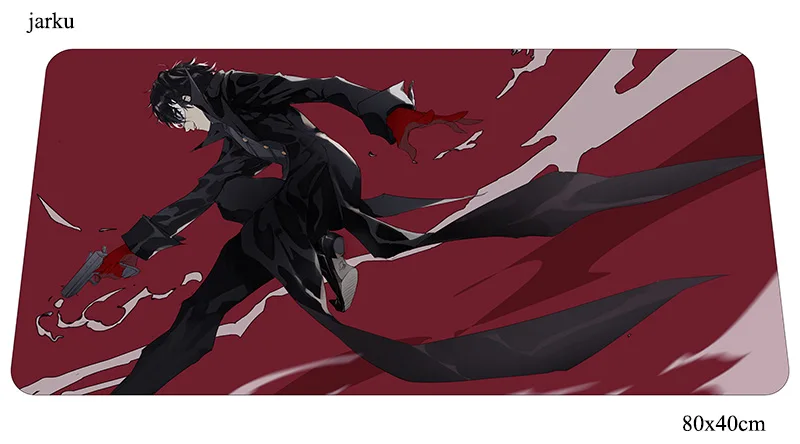 Size 800x400x2mm Persona 5 Коврик для мыши 800x400x2 мм игровой коврик для мыши с блокировкой края офисный коврик для ноутбука толстый коврик для мыши игры pc геймерские коврики - Цвет: Size 800x400x2mm