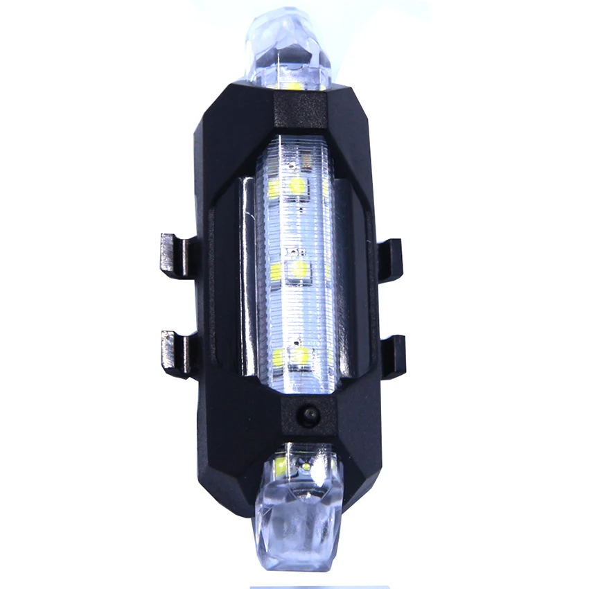 Портативный суперъяркий заряжаемый от USB мини Передний фонарь для велосипеда