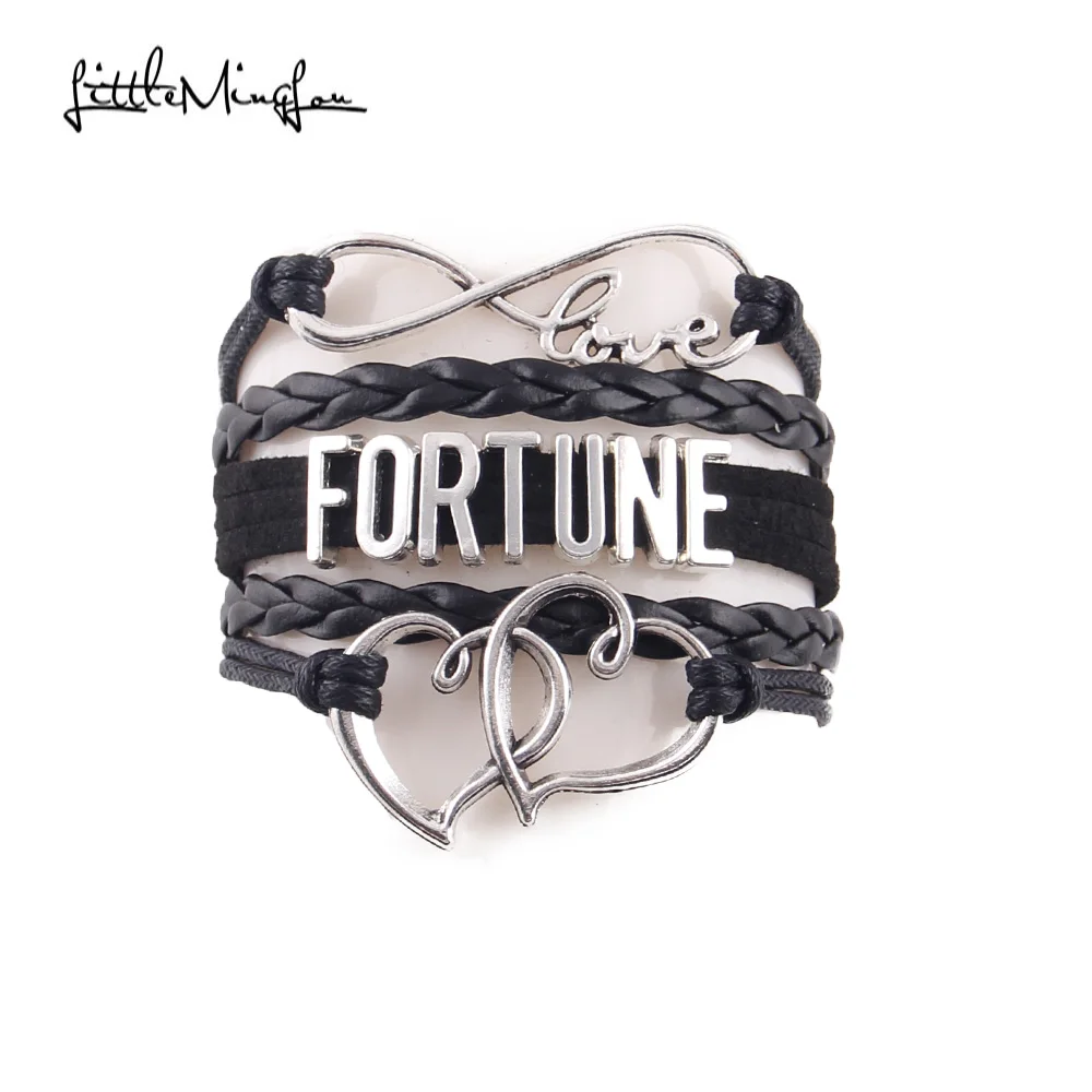 Браслет с подвеской в виде сердца знака бесконечности|men bracelet|bangles for womenbracelet heart