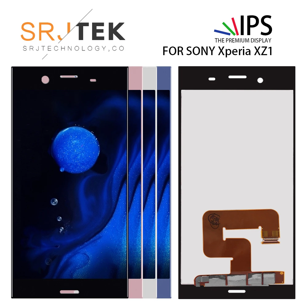 Купи ЖК-дисплей SRJTEK 5, 2 для SONY Xperia XZ1, сменный сенсорный экран для SONY XZ1, ЖК-дисплей, модуль XZ1 G8341 G8342 за 2,534 рублей в магазине AliExpress