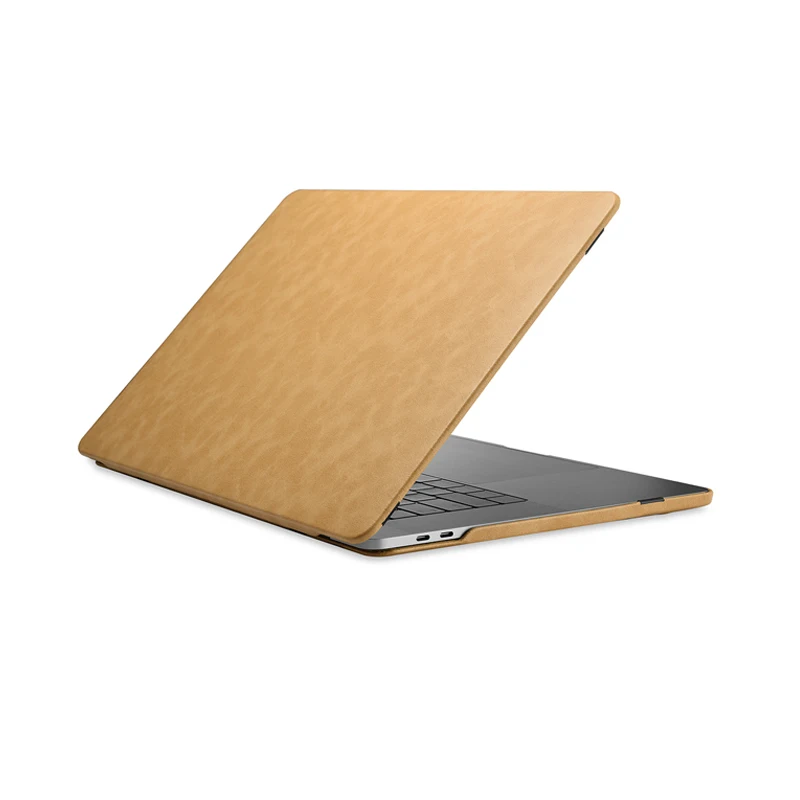 Чехол для ноутбука Macbook Pro 15 2018 A90 A1707 тонкий флип чехол из искусственной кожи 13 2019