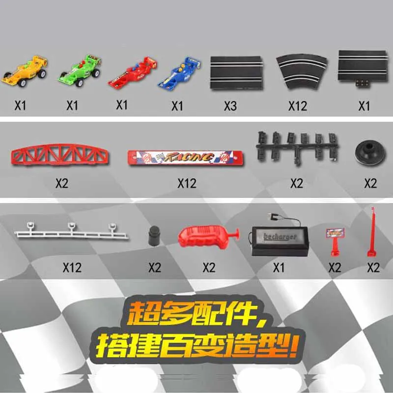 Игрушечный Детский Электрический поезд с дистанционным управлением набор