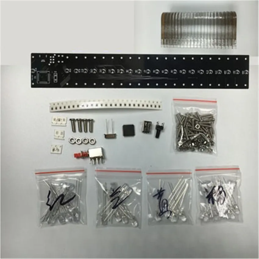CNIKESIN DIY музыкальный набор одиночный свет куб Набор части светодиодный