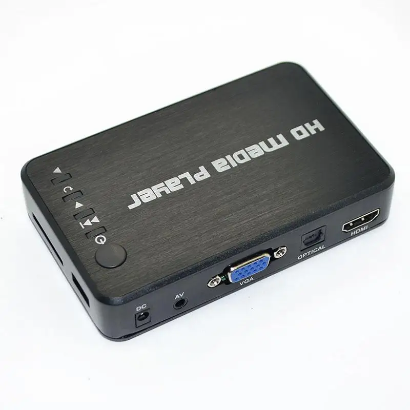 Full HD медиаплеер мини автовоспроизведения 1080 P SD/U диска HDD USB2.0 Внешний
