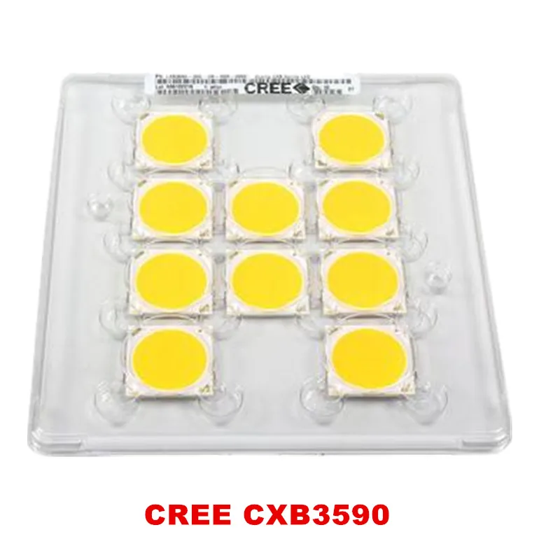 

10pcs/lot Original Cree COB CXB3590 led CXB 3590 3000K 3500K 5000K 6500K 80 CRI 36V version