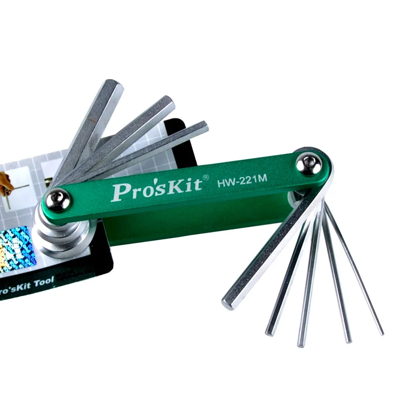 8 шт. алюминиевый чехол складной шестигранный ключ набор инструментов гаечный