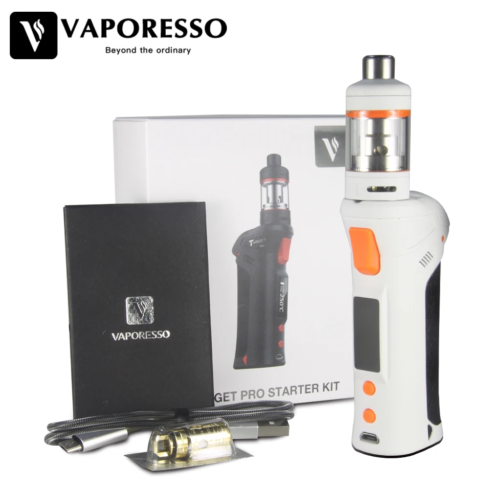 Оригинальный vaporesso 75 Вт целевой Pro Kit 2.5 мл ccell вапоризатора temp Управление поле mod