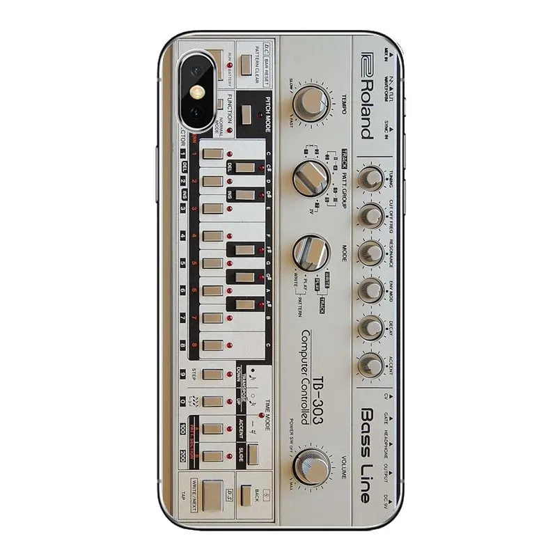 Прозрачные мягкие чехлы Roland TB303 DEAL-9292 плакат для iPod Touch iPhone 4 4S 5 5S 5C SE 6 S 7 8 X XR XS Plus MAX |