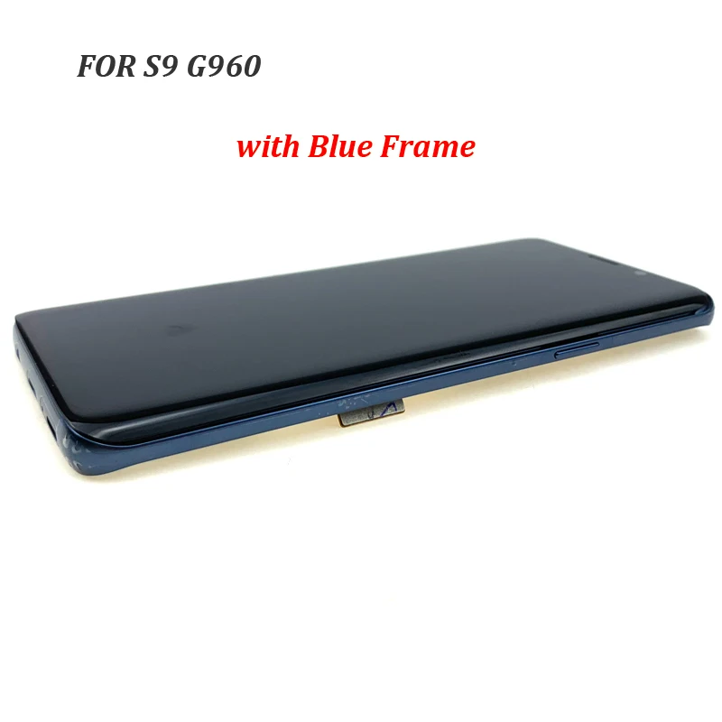 ЖК-дисплей с рамкой для SAMSUNG Galaxy S9 дисплей S9+ Plus G960 G965 сенсорный экран дигитайзер с инструментами 1 шт