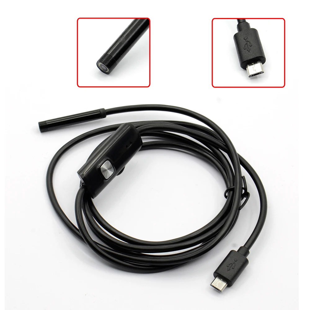 USB кабель для объектива 5 мм длина 1 м|Камеры видеонаблюдения| |