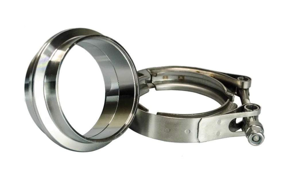 WLR RACING-" SUS 304 нержавеющая сталь вытяжной V-Band зажим фланец комплект V-Band Vband мужской женский дизайн WLR5243