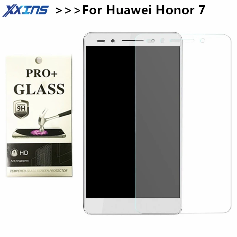 Закаленное стекло для Huawei honor 7 PLK TL01H защитный экран 5 2 дюймовый чехол смартфона
