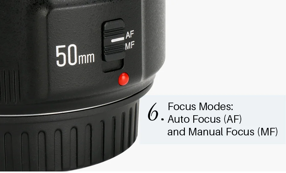 YONGNUO YN50mm F1.8 II фиксированный EF с большой апертурой объектив камеры для Canon эффект боке AF MF 50 мм объектив для EOS 70D 5D2 5D3 600D DSLR