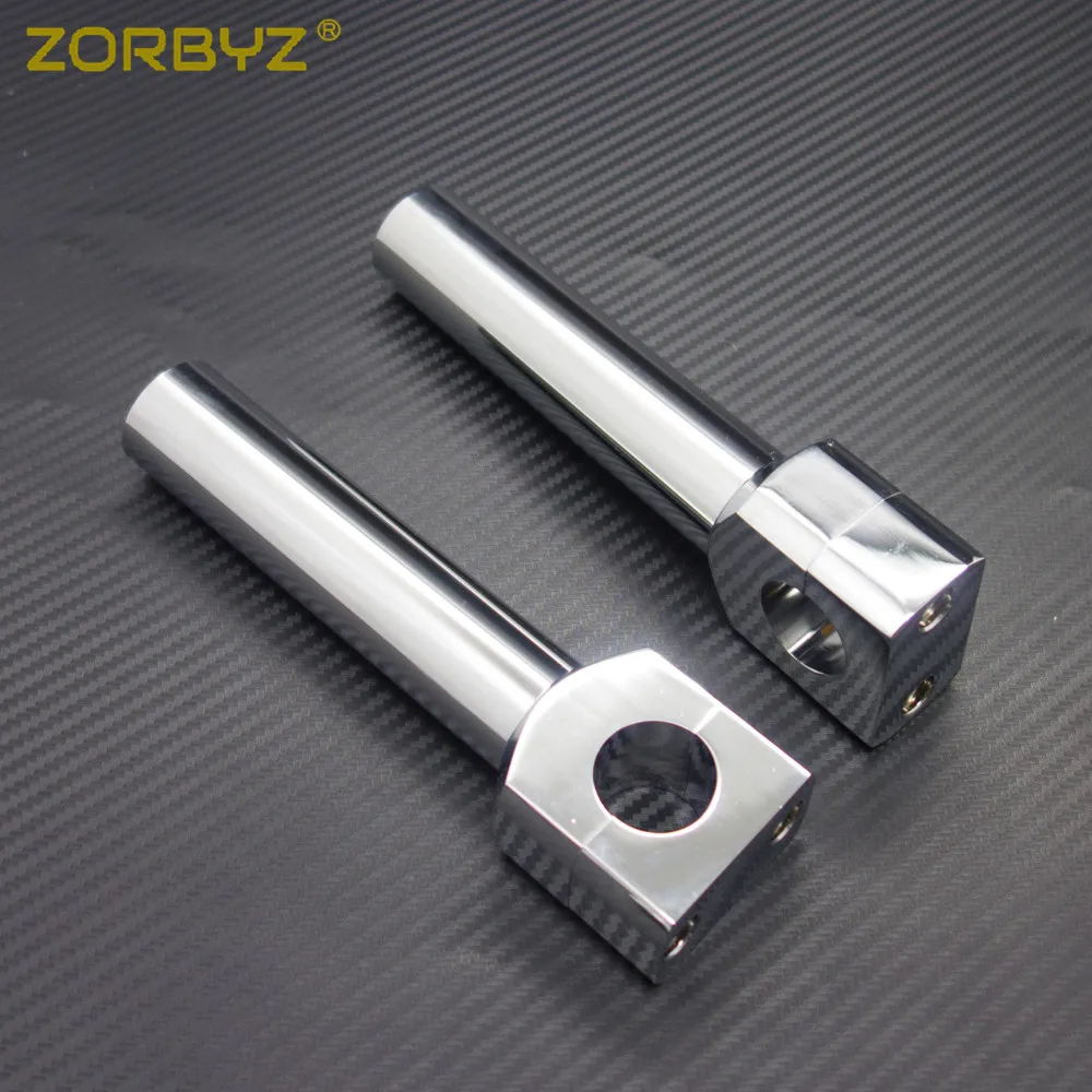 ZORBYZ 1 &quot25 мм хромированные мотоциклетные рулевые стойки балки зажим для Harley Honda