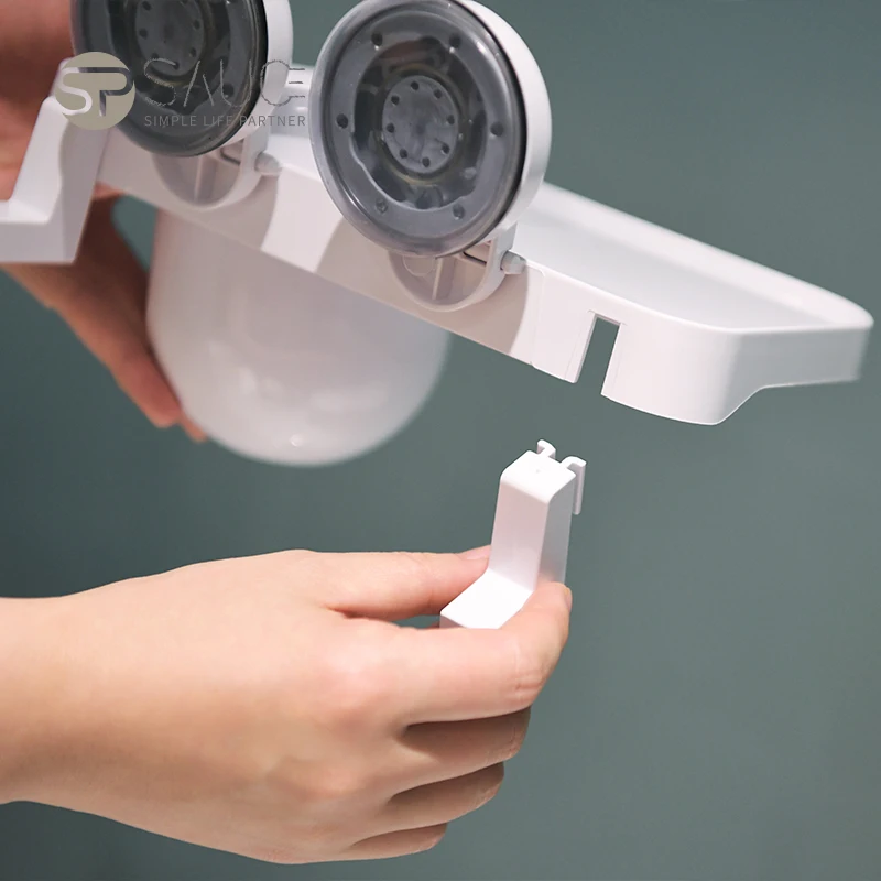 Присоска Тип Творческий Туалет скраб Чистящая Щетка с держателем набор