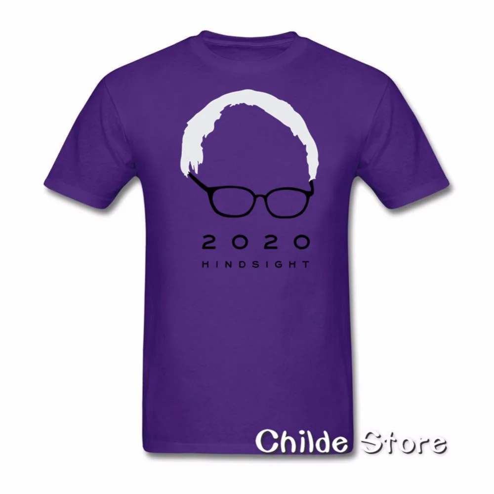 HINDSIGHT IS 2020 рубашка Bernie Sanders активистские футболки 2018 летняя футболка Топ с принтом