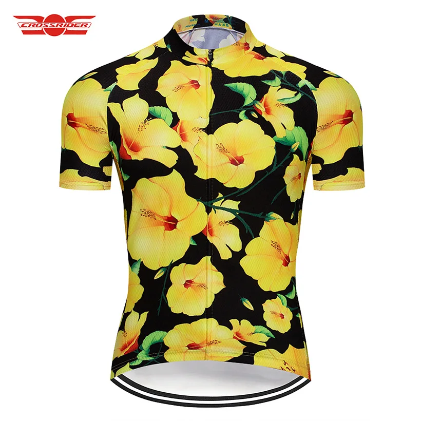 

Crossrider 2021 Summer Cycling Jersey Mtb Shirt Bicycle Clothing Bike Wear Clothes Mens Short Maillot Roupa Ropa De Ciclismo