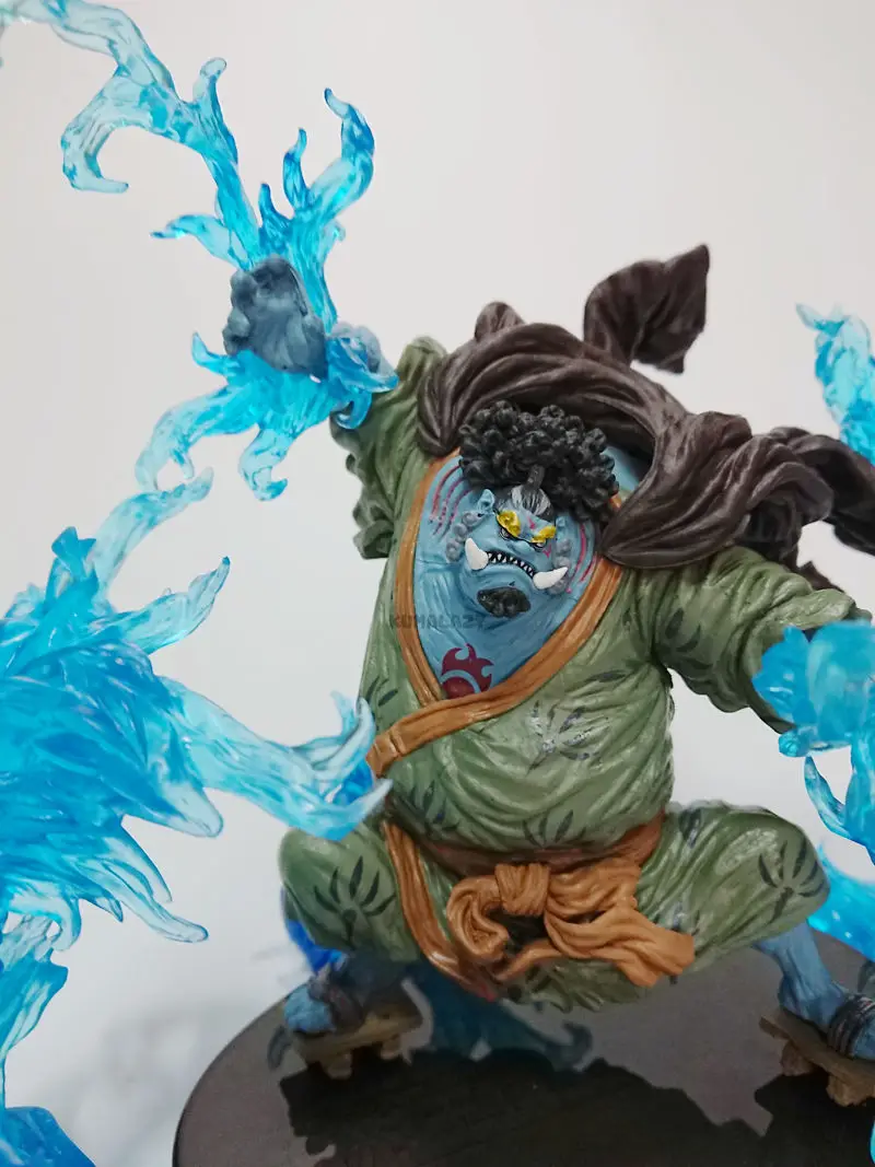 KUMALAZY одна деталь рисунок JINBE синий эффект DXF SC скульптуры VI 16 см ПВХ фигурка аниме игрушка Коллекция Модель подарок