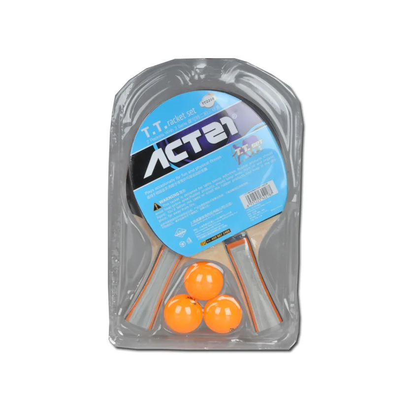 Настольный теннис (пинг понг) набор ACTEI модель TT2128 два бита три мяча абсолютная