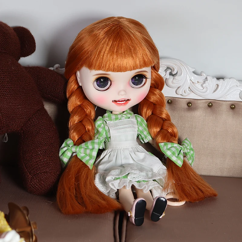 ICY Nude Blyth Кукла № 2 открытый рот с зубами резные губы матовые лица суставы тела сонные глаза 1/6 bjd, licca, jerryberry, pullip