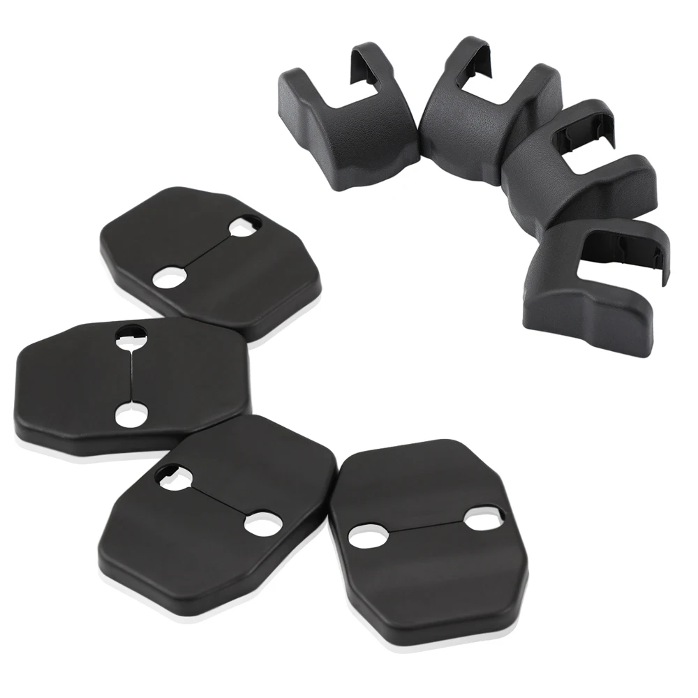 8 шт. крышка автомобильного дверного замка защита для Jeep Renegade 2015 2016 2017 2018/ Compass