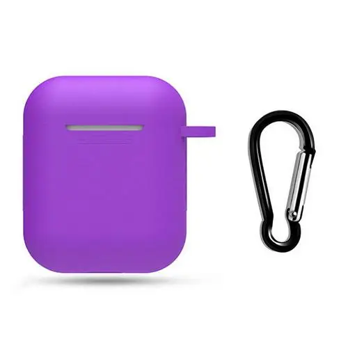 Мягкий силиконовый чехол для Apple Airpods, ударопрочный чехол для Apple, гарнитура для Airpods, ультра тонкий защитный чехол Air Pods - Цвет: L