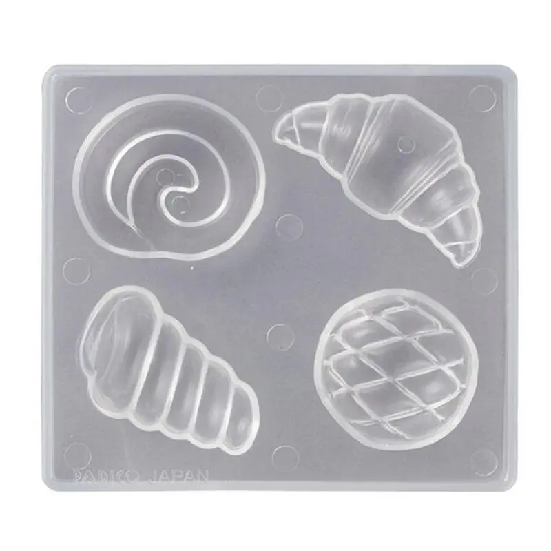 

Jewelry Tools Kawaii Silicone Molds Handmade Resin Bread Food Pendant DIY Mold