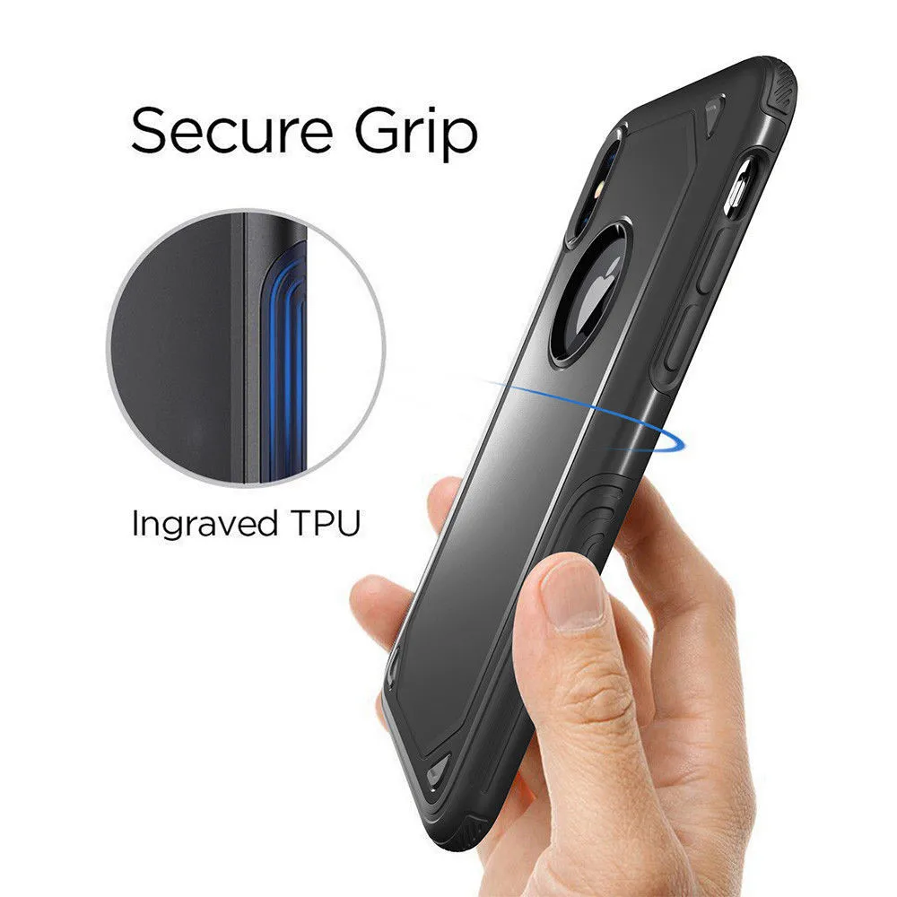 VRSDES чехол для iPhone X XS XR 7 8Plus военный противоударный бронированный телефона 6 6S Plus 5