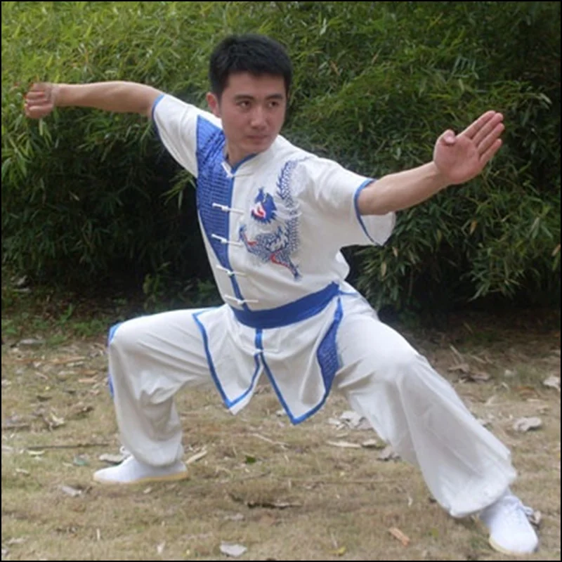 Одежда Кунг-фу Wushu одежда костюм для боевых искусств шаолин кунг-фу TA407 |