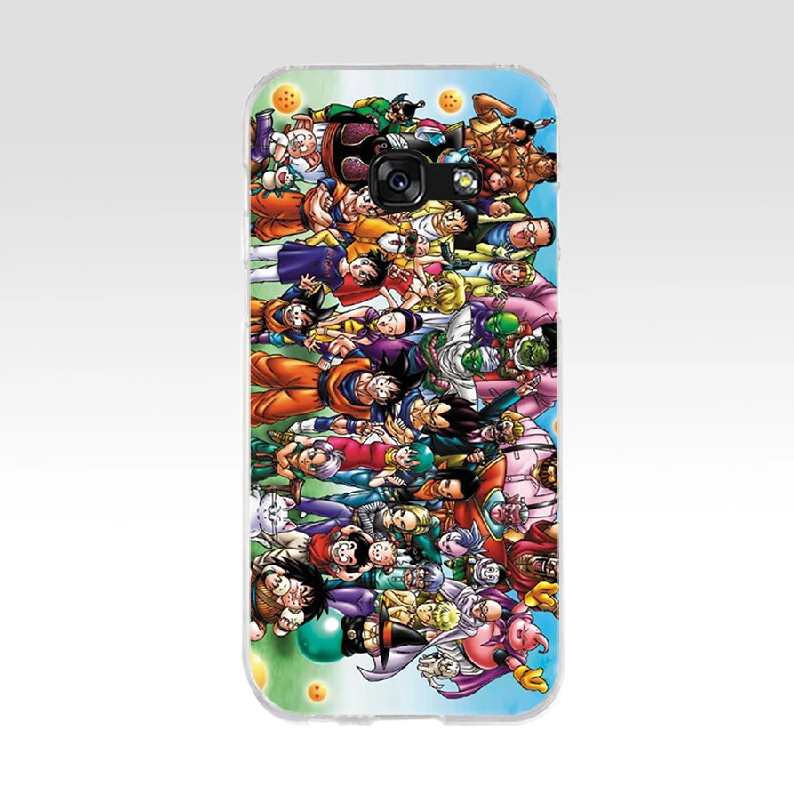 69AQ Dragon Ball Super Nueva Serie Z GT Soft Silicone Tpu Cover phone Case for Samsung galaxy a3 a5 2016 2017 a6 A8 2018 | Мобильные