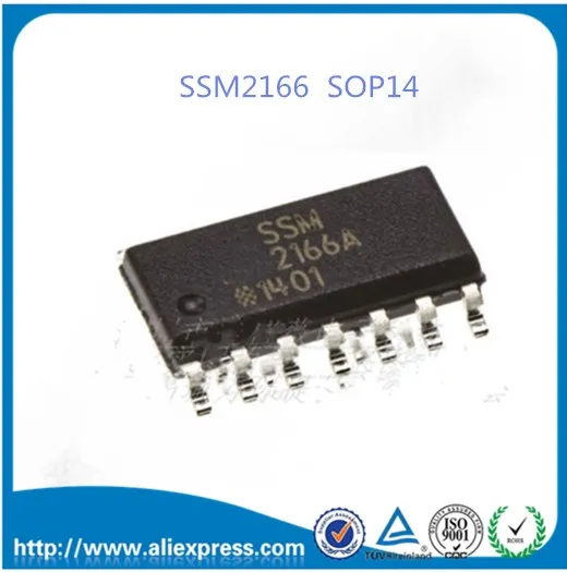 Оригинальный звуковой усилитель SSM2166S SSM2166SZ SSM2166 SOp 14 оригинальный точечный