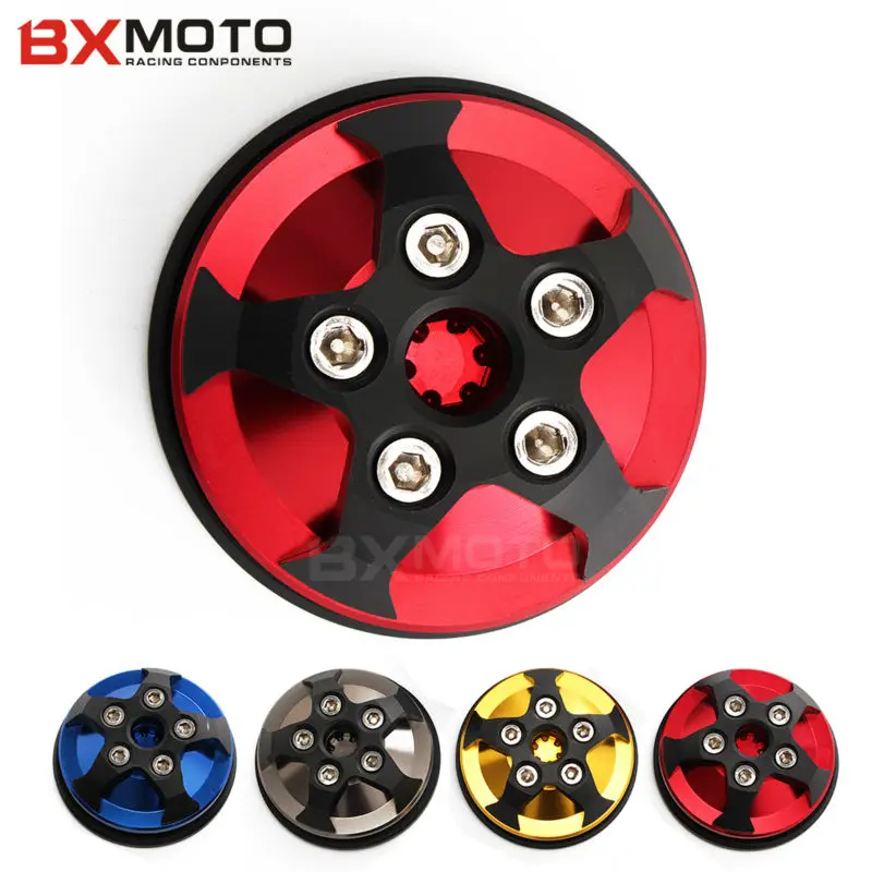 Мотоцикл аксессуары Красный алюминий спереди бачок Обложка для Yamaha YZF R25 R3 MT03 MT25