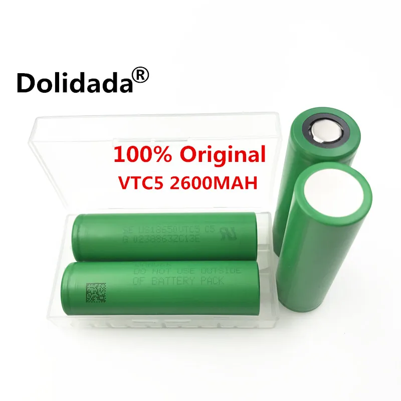 100% оригинал для Sony 18650 2600 мАч Da bateria 3 6 В батарея US18650 VTC5 высокое разрядное