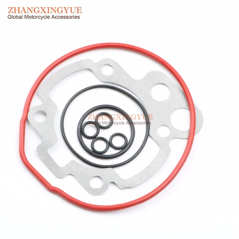 Набор цилиндров 70cc комплект поршней и прокладка цилиндра для Minarelli 50 AM6 AM3 4 5 47 мм/12