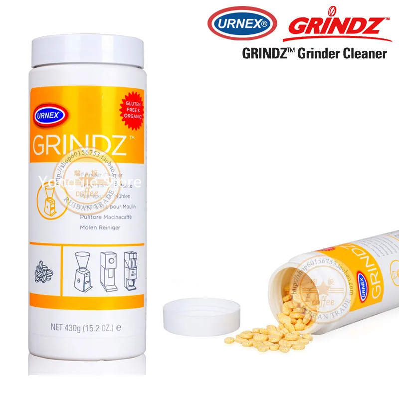 430 г кофемолка Чистящие Таблетки Urnex Grindz для кофеварок Чистка для кофемашины
