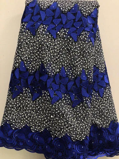 African Lace Fabric 2019 Embroidered Nigerian Laces Bridal High Quality French Tulle Wedding Party ELL3392 | Дом и сад