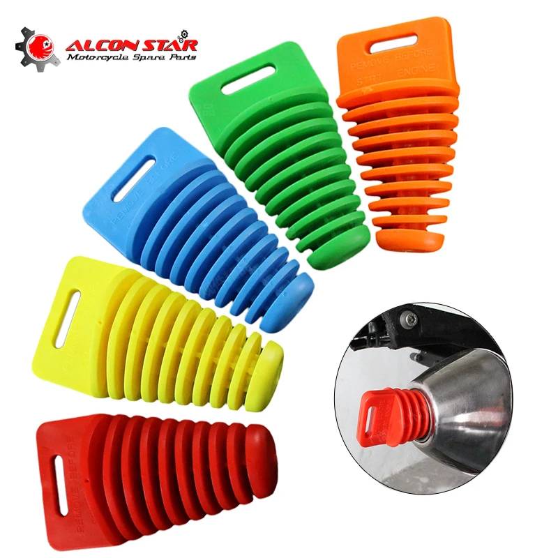 Выхлопной глушитель Alconstar пробка для промывки труб подходит мотоциклов