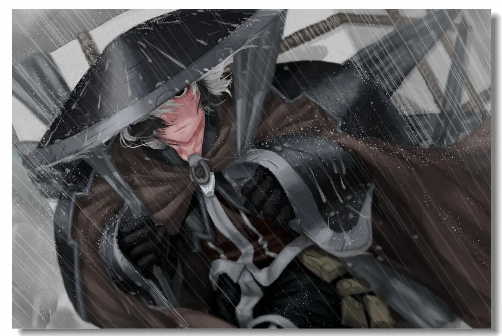 Настенная роспись на заказ сделанная в бездне Постер осен настенные наклейки