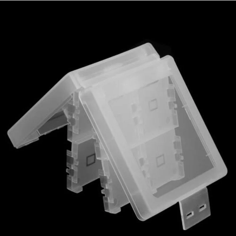 16 в 1 прозрачный защитный из твердого пластика игра хранение карт коробка