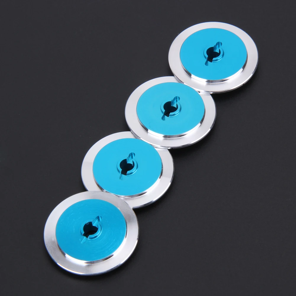4 шт. синий алюминиевый тормозной диск адаптер для колеса 1:10 HSP HPI RC автомобиль