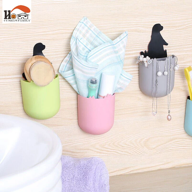 CUSHAWFAMILY креативные настенные держатели для хранения морских львов ванной